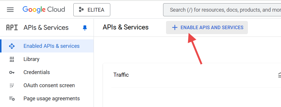 enable API