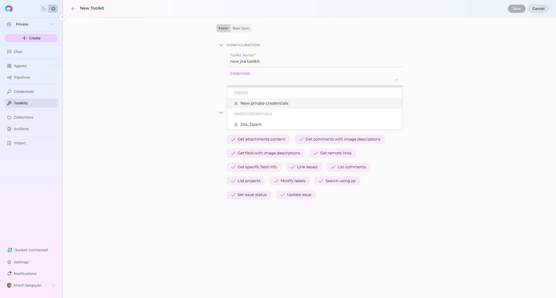 Credentials-Config