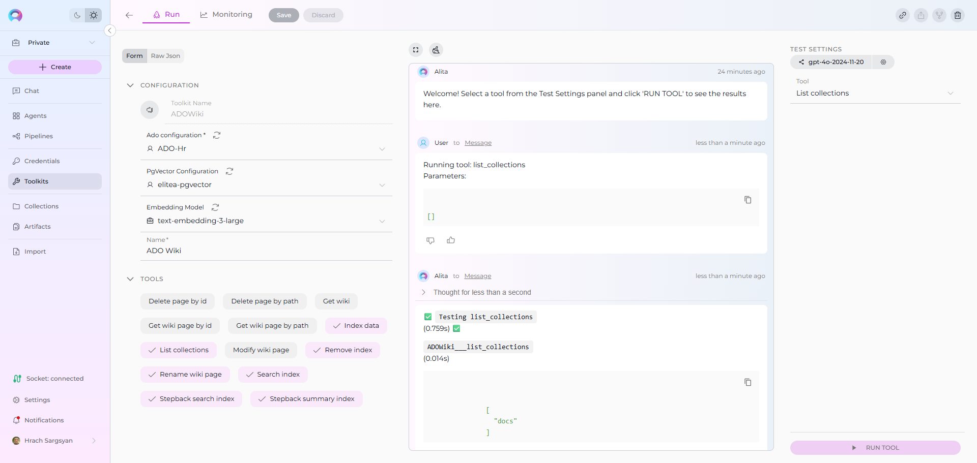 ADO Wiki Index Configuration