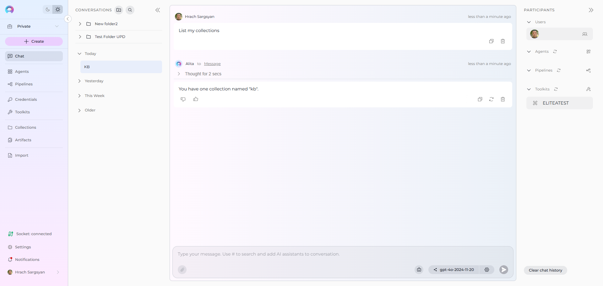 Confluence list collections