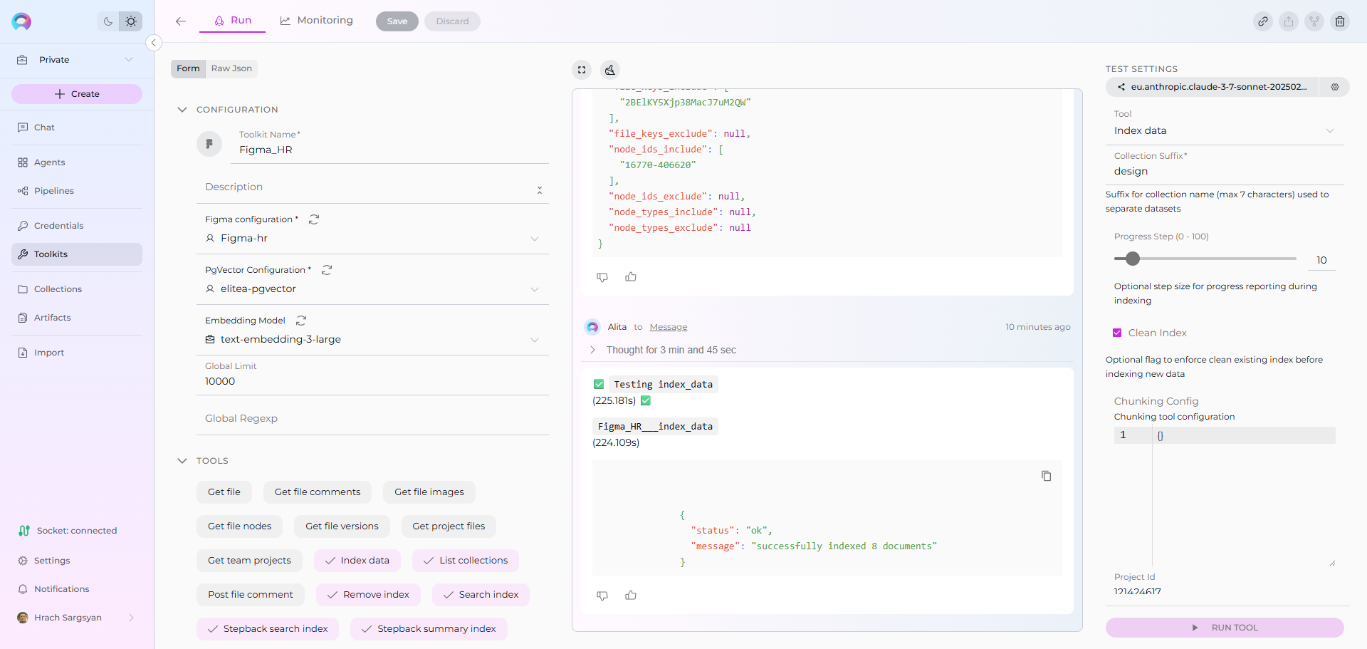 Figma Index Configuration