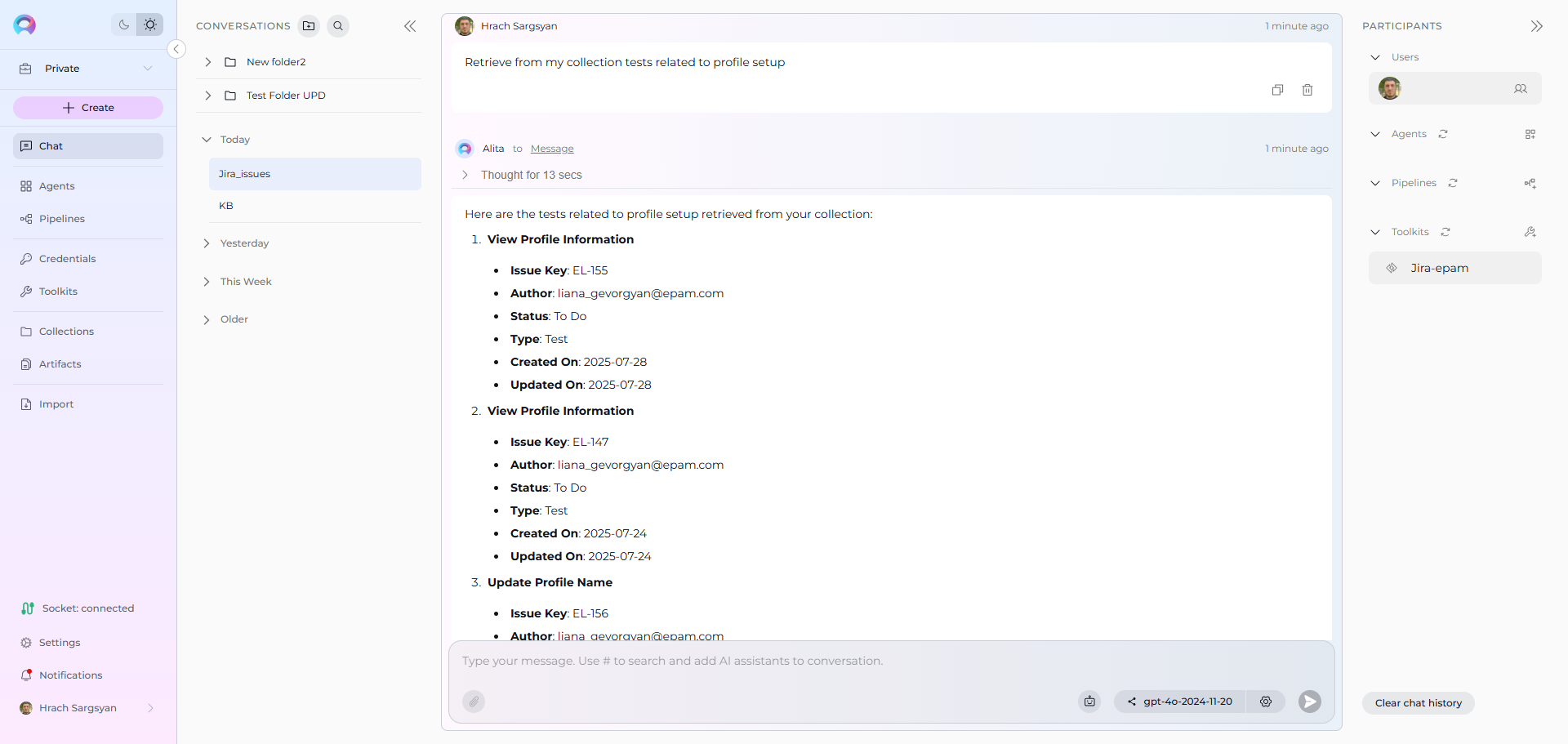 Jira Search
