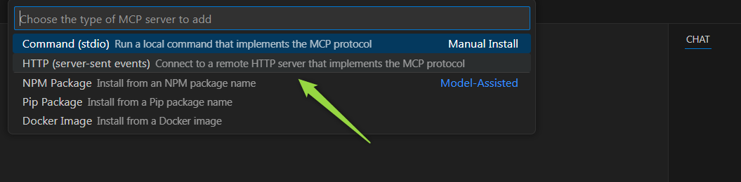 Select HTTP SSE