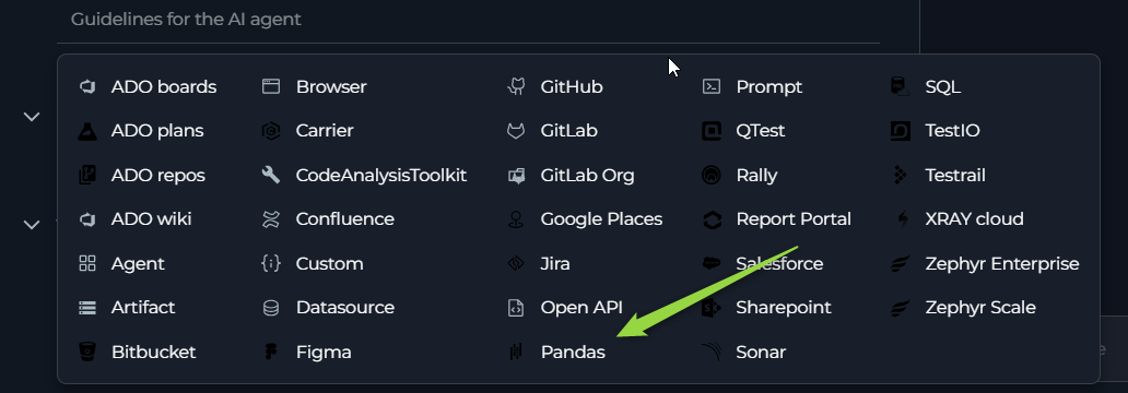pandas-Create_agent