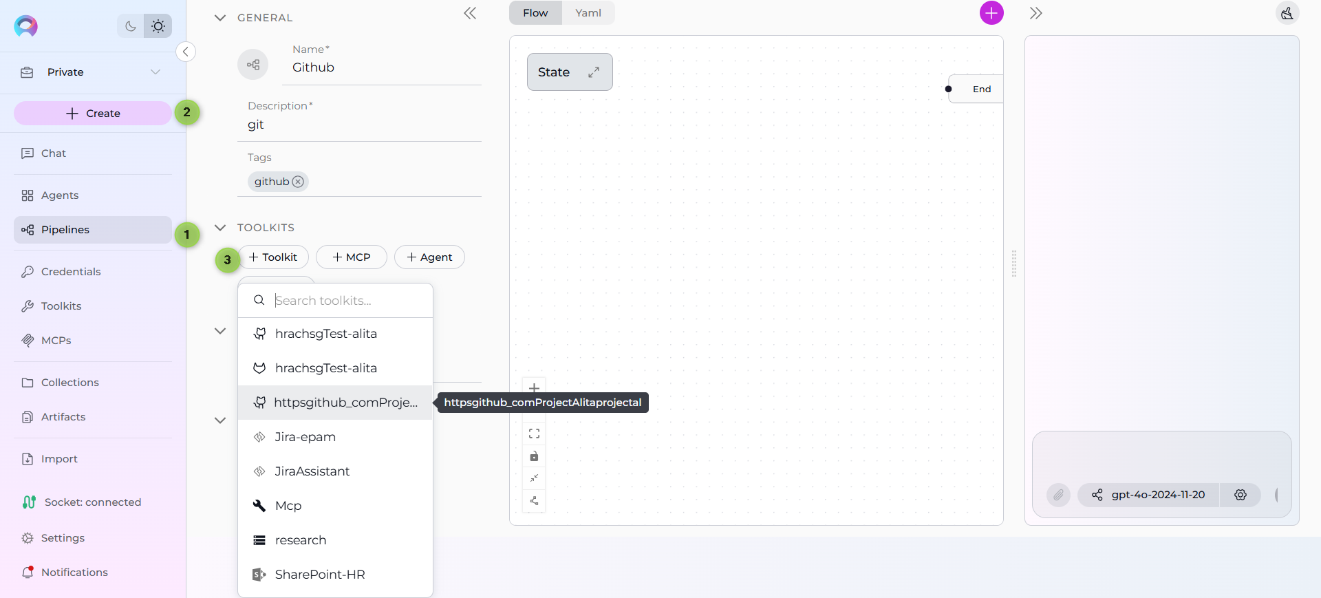 GitHub to Pipeline