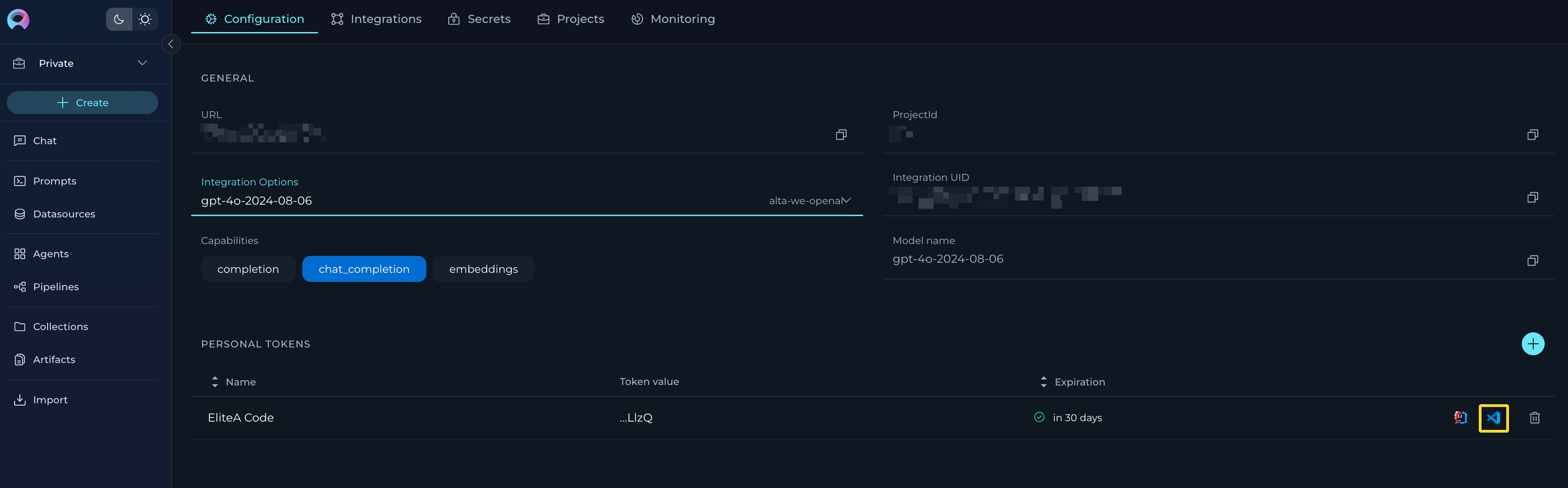 VS-Elitea-Config