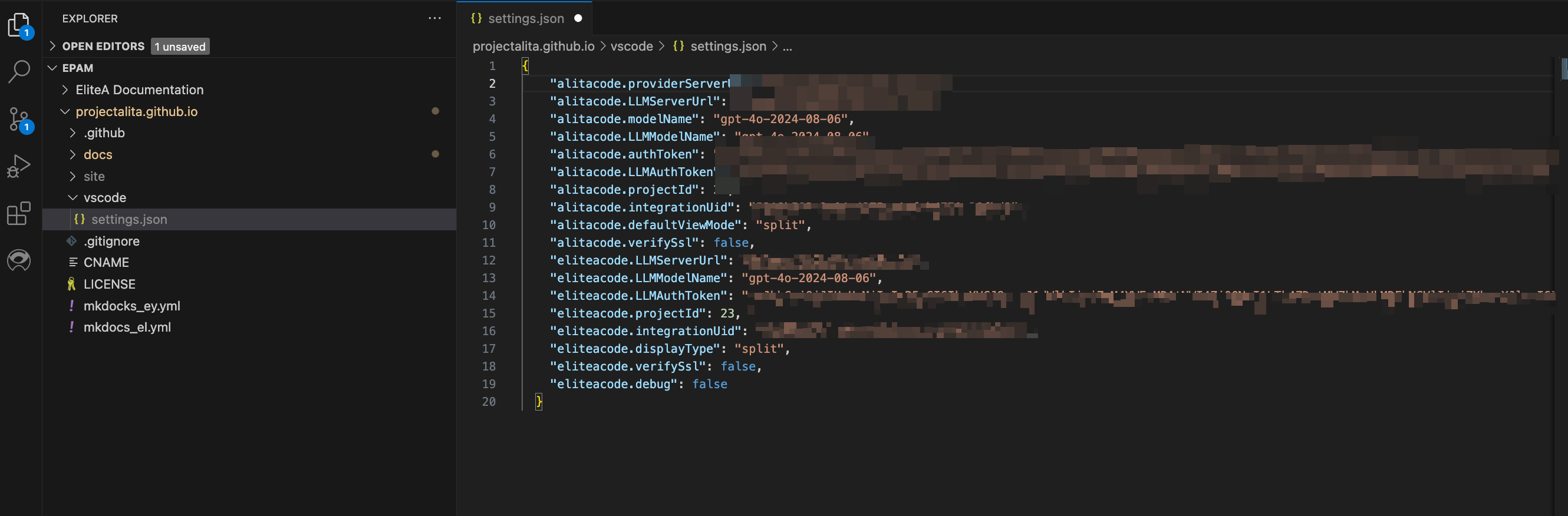 VS-Eliteacode-Settings
